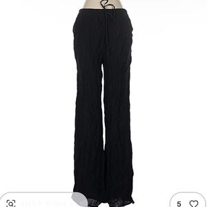 Black Wide-Leg Pants